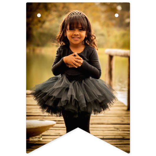 Bannière À Fanions Rainbow Capricorn Parties scintillant fête d'anniv (Troisième drapeau)