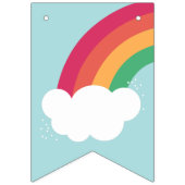 Bannière À Fanions Rainbow Kids Joyeux anniversaire (Premier drapeau)