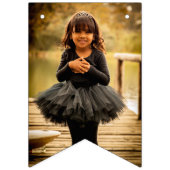 Bannière À Fanions Rainbow Pisces Parties scintillant fête d'annivers (Troisième drapeau)