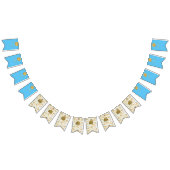 Bannière À Fanions Ramadan kareem fleurs (Tout)