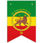 Bannière À Fanions Rastafari Rasta Reggae Livity Jamaica Jah Roots (Deuxième drapeau)