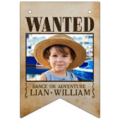 Bannière À Fanions RECHERCHÉ ! Pirates fête d'anniversaire Bunting Fl (Premier drapeau)