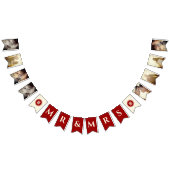 Bannière À Fanions Red Circle Double Bonheur Mariage chinois Photo (Tout)