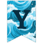Bannière À Fanions Rejoignez-nous pour un requin mordant (Premier drapeau)