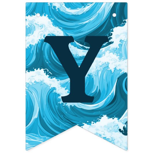 Bannière À Fanions Rejoignez-nous pour un requin mordant (Premier drapeau)