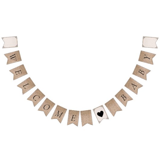 Bannière À Fanions Réserver Baby shower de contes à thème (Tout)