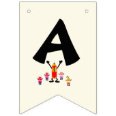 Bannière À Fanions Retour à l'école (Troisième drapeau)