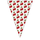Bannière À Fanions Retro Cherry Bunting. (Premier drapeau)