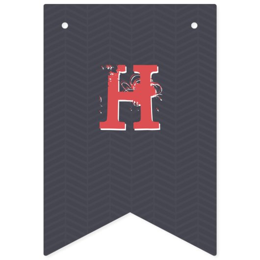 Bannière À Fanions Rock Star Birthday Boy (Deuxième drapeau)