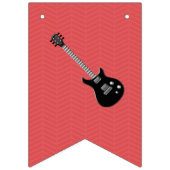 Bannière À Fanions Rock Star Birthday Boy (Premier drapeau)