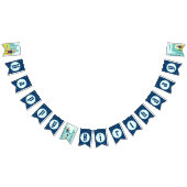 Bannière À Fanions Royal Prince Boy fête d'anniversaire Bun (Tout)