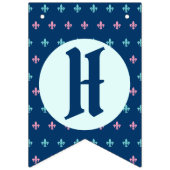 Bannière À Fanions Royal Prince Boy fête d'anniversaire Bun (Deuxième drapeau)