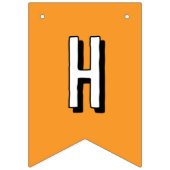 Bannière À Fanions Rue Sésame - Elmo | Premier anniversaire du Citrou (Deuxième drapeau)