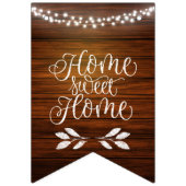 Bannière À Fanions Russe Nouveau Accueil Fleurs et Luminaires Fairièr (Premier drapeau)