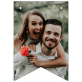 Bannière À Fanions Rustique Botanique Automne Citrouille Mariage de a (Premier drapeau)