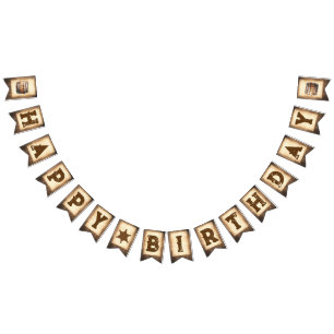 Bannière À Fanions Saddup Country Western Cowboy