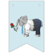 Bannière À Fanions Saint-Valentin romantique (Deuxième drapeau)