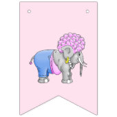 Bannière À Fanions Saint-Valentin romantique (Premier drapeau)