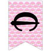 Bannière À Fanions Sakura Cerry Blossom Japonaise Fête d'Anniversaire (Troisième drapeau)