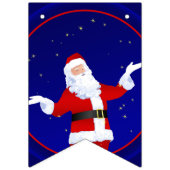 Bannière À Fanions Santa Claus (Deuxième drapeau)