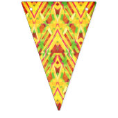 Bannière À Fanions Saut Brown et vert (Deuxième drapeau)