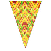 Bannière À Fanions Saut Brown et vert (Premier drapeau)