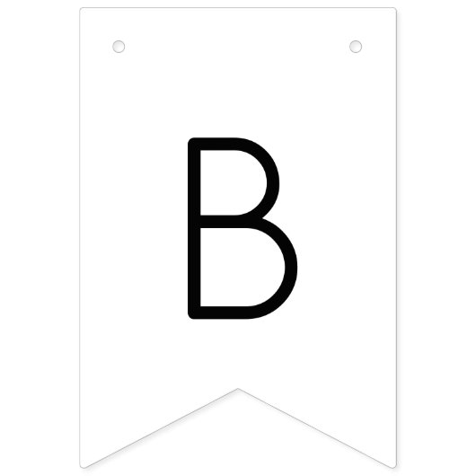 Bannière À Fanions Script moderne Pickleball & Prosecco Fête des mari (Deuxième drapeau)