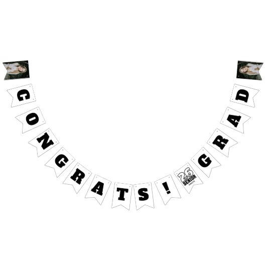 Bannière À Fanions Senior Class of 2026 Graduation  (Tout)