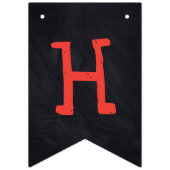 Bannière À Fanions Sesame Street Chalkboard anniversaire (Deuxième drapeau)