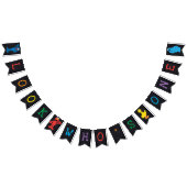 Bannière À Fanions Sesame Street Pals Chalkboard Arc-en-ciel Annivers (Tout)