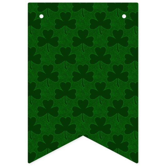 Bannière À Fanions Shamrock (Troisième drapeau)