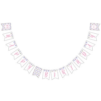 Bannière À Fanions SIGNE D'ANNIVERSAIRE Joyeux EDIAG