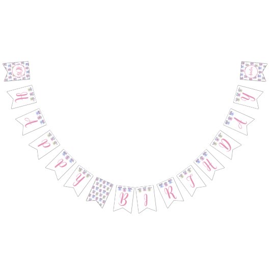 Bannière À Fanions SIGNE D'ANNIVERSAIRE Joyeux EDIAG (Tout)