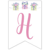 Bannière À Fanions SIGNE D'ANNIVERSAIRE Joyeux EDIAG (Deuxième drapeau)