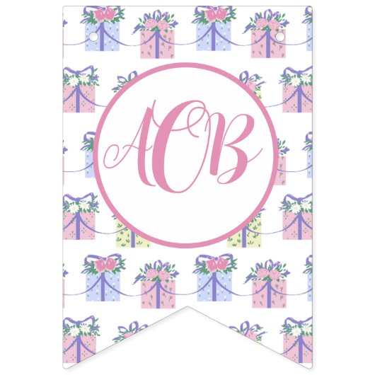 Bannière À Fanions SIGNE D'ANNIVERSAIRE Joyeux EDIAG (Premier drapeau)