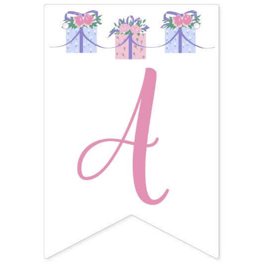 Bannière À Fanions SIGNE D'ANNIVERSAIRE Joyeux EDIAG (Troisième drapeau)