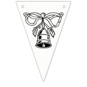 BANNIÈRE À FANIONS SIGNE JUSTE MARIÉ (Deuxième drapeau)