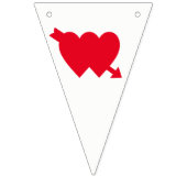 BANNIÈRE À FANIONS SIGNE JUSTE MARIÉ (Premier drapeau)