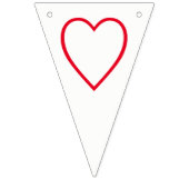 BANNIÈRE À FANIONS SIGNE JUSTE MARIÉ (Deuxième drapeau)