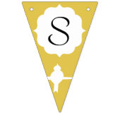 Bannière À Fanions Silhouette d'Oiseau d'Or (Premier drapeau)