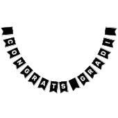 Bannière À Fanions Simple Félicitations Grad Grad Graduation Party No (Tout)