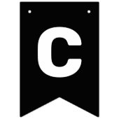 Bannière À Fanions Simple Félicitations Grad Grad Graduation Party No (Deuxième drapeau)