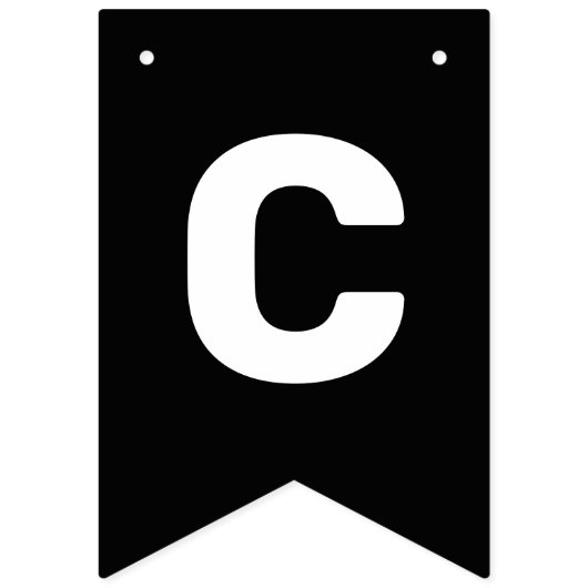 Bannière À Fanions Simple Félicitations Grad Grad Graduation Party No (Deuxième drapeau)