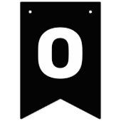 Bannière À Fanions Simple Félicitations Grad Grad Graduation Party No (Troisième drapeau)