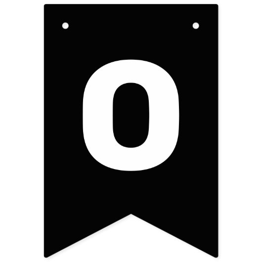 Bannière À Fanions Simple Félicitations Grad Grad Graduation Party No (Troisième drapeau)