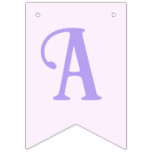 Bannière À Fanions Sirène sous la mer Anniversaire fille âge rose (Troisième drapeau)