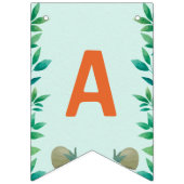 Bannière À Fanions Soeur Dino Thématique fête d'anniversaire des enfa (Deuxième drapeau)