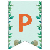 Bannière À Fanions Soeur Dino Thématique fête d'anniversaire des enfa (Troisième drapeau)