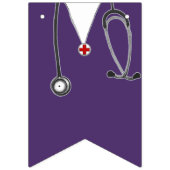 Bannière À Fanions Soins infirmiers (Premier drapeau)