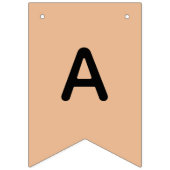 Bannière À Fanions Soirée d'anniversaire très simple (Troisième drapeau)